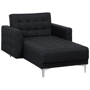 ABERDEEN - Chaise longue - Grijs - Symmetrisch - Polyester product