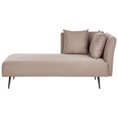 RIOM - Chaise longue - Lichtbruin - Rechtszijdig - Stof product