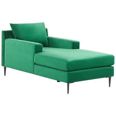 GUERET - Chaise longue - Groen - Symmetrisch - Fluweel product