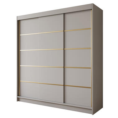 Meubella Kledingkast Eagle - Beige - 200 cm product