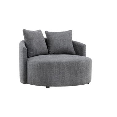 Fjôrd Loveseat Teddy Grijs - Zithoogte 40cm - 118x118x72cm - Kelso product