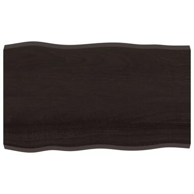 vidaXL - Tafelblad - Bruin - Eikenhout - 100 x 60 x 4 cm product