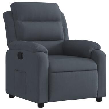 vidaXL - Fauteuil - Grijs - Fluweel product