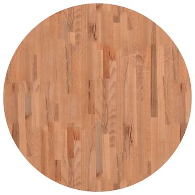 vidaXL Tafelblad rond Ø90x4 cm massief beukenhout product