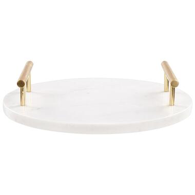 ARGOS - Decoratief dienblad - Wit - Marmer product