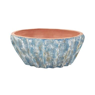 OSTRYA - Bloempot - Blauw - ⌀ 51 cm - Terracotta product