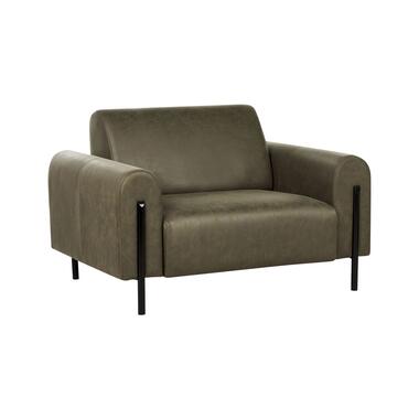 ASKIM - Fauteuil - Donkergroen - Polyester product