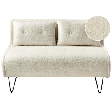 VESTFOLD - Slaapbank - Lichtbeige - Bouclé