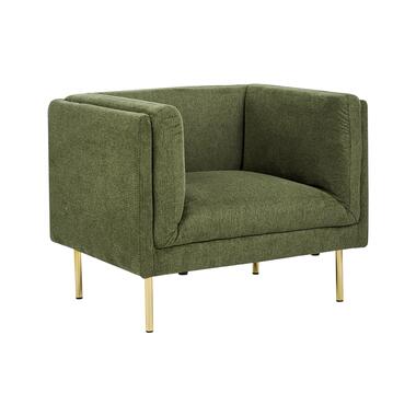 MOEN - Fauteuil - Groen - Stof product