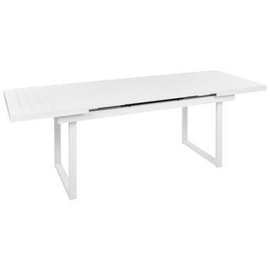 VALCANETTO - Tuintafel - Wit - 90 x 180/240 cm - Aluminium product