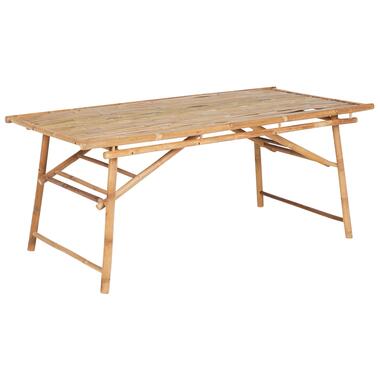 TINDARI - Tuintafel - Lichthout - Bamboe product