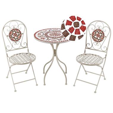 SPELLO - Loungeset voor 2 - Wit - Metaal product