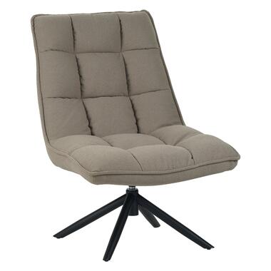 Draaifauteuil Yuki bouclé taupe product