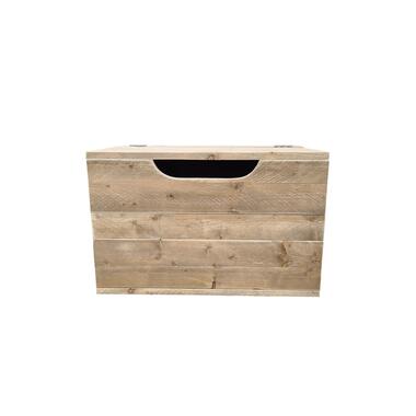 Wood4you - Speelgoedkist - Kick opbergkist90Lx50Dx50H cmSteigerhout product