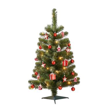 Black Box Trees Joy Kunstkerstboom met Ornamenten en Verlichting - H90 product