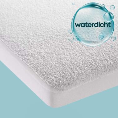 Waterdichte Matrasbeschermer Topper Hoeslaken Badstof-1-persoons (80x200 cm) product