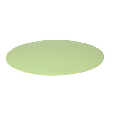 Wicotex Placemats Uni - lime groen - rond 38cm - Teflon coating product