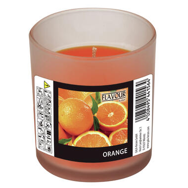 Conpax Candles Geurkaars - glas - Sinaasappel aroma - 8 U product