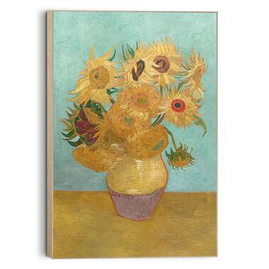 Schilderij Van Gogh - Zonnebloemen - 60x90cm - Geel product