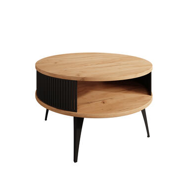 Meubella Salontafel Roslyn - Eiken - 75 cm product