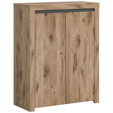 Hioshop Woody dressoir 2 deuren eiken decor product