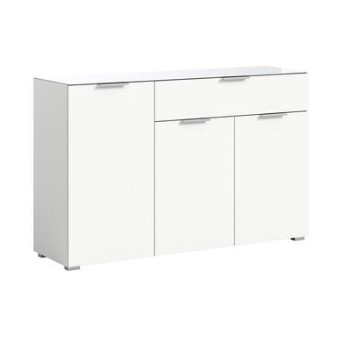 Hioshop Ray dressoir 1 lade 3 deuren wit product