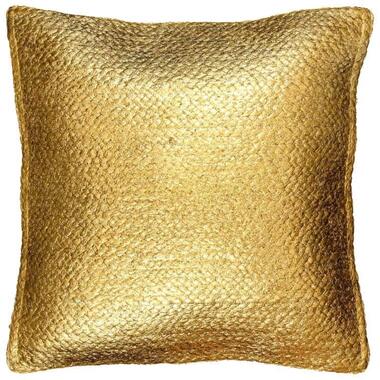 Unique Living - Kussen Metallic - 45x45cm - Goud product