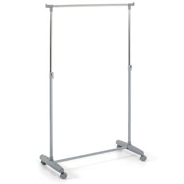 Haku Kledingrek met chromen rail - 81 x 39 x 96 cm - In hoogte verstelbaar product