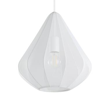 EGLO Dolwen Hanglamp - E27 - Ø 33,5 cm - Wit - Textiel product