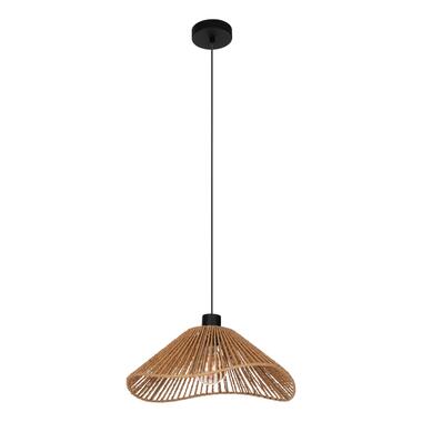 EGLO Lavister Hanglamp - E27 - Papier;Staal - Zwart;Bruin product