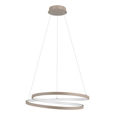 EGLO Ruotale Hanglamp - LED - Ø 55 cm - Zandkleur/Beige/Wit product