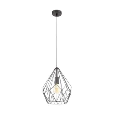 EGLO Carlton Hanglamp - E27 - Ø 31 cm - Zwart product