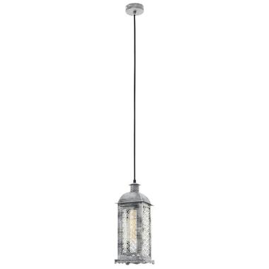 EGLO Lisburn 1 Hanglamp - E27 - 12.5 cm - Zilver product