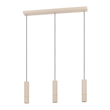 EGLO Caminia Hanglamp - GU10 - 77 cm - Zandkleur/Beige/Goud product