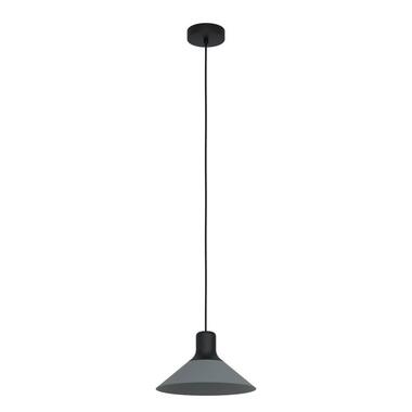 EGLO Abreosa Hanglamp - E27 - 28 cm - Zwart/u007CGrijs product