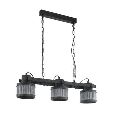 EGLO Turrock Hanglamp - E27 - 88 cm - Zwart product