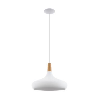 EGLO Sabinar Hanglamp - E27 - Ø 40 cm - Wit/Bruin product