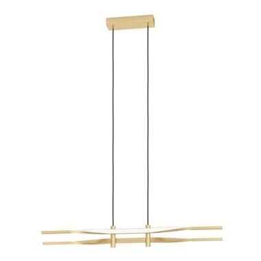 EGLO Colmeal Hanglamp - LED - 76 cm - Goud/Wit product