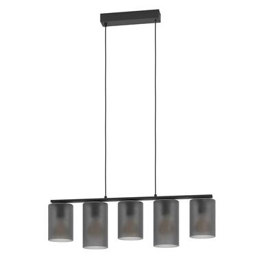 EGLO Colomera Hanglamp - E27 - 80 cm - Zwart/Mat Grijs product