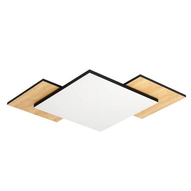 EGLO Tamuria Plafonnière - LED - Ø 35.5 cm - Zwart;Bruin product