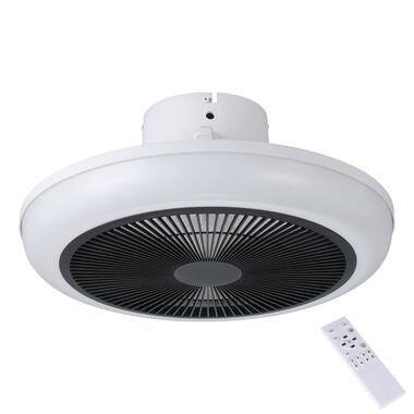 EGLO Sayulita Plafondlamp met ventilator - DC LED-CCT - Wit/u007CZwart product