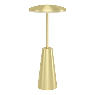 EGLO Piccola Tafellamp - Draadloos - 28 cm - Goud product