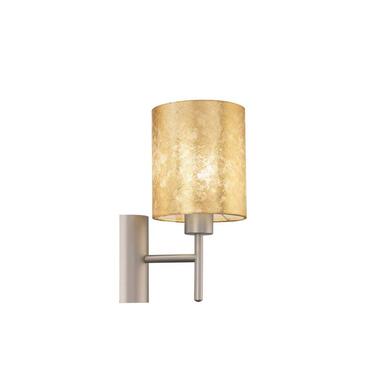 EGLO Viserbella Wandlamp - E27 - 1 lichts - Goud, beige product