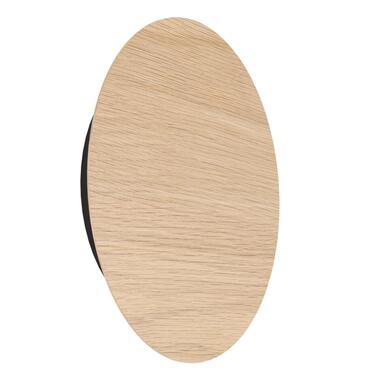 EGLO Alamilo Wandlamp - LED - Ø 22 cm - Bruin - Hout product