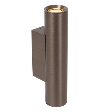 Lucide DUPLA Wandspot - Roest bruin product