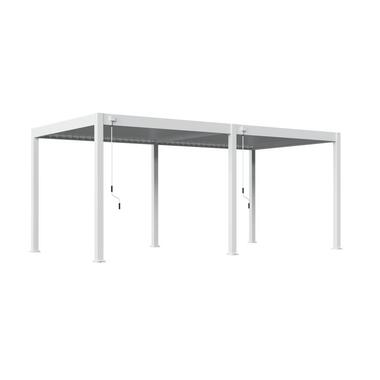 Orion Deluxe overkapping - 300 x 600 cm - Wit