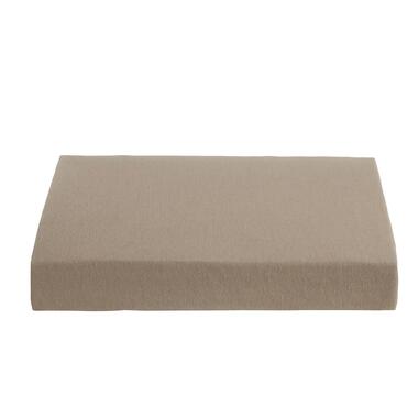 Ambiante Jersey - Hoeslaken - 200x200/210 - Taupe product