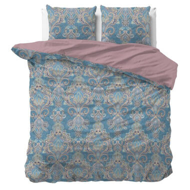 Sleeptime Dekbedovertrek Giselle Blauw-Lits-jumeaux (240 x 200/220 cm) product