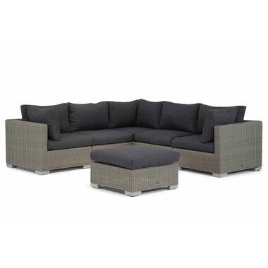 Hoek loungeset 5 personen Wicker Taupe Garden Collections Cuba product