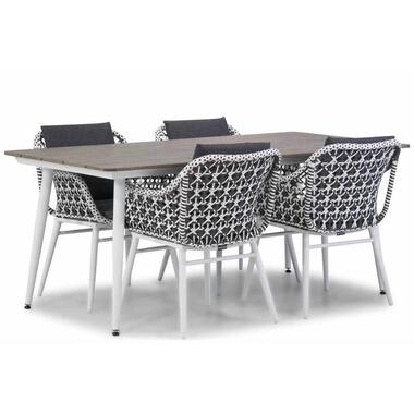 Tuinset 4 personen 180 cm Wicker/Aluminium/Aluminium/polywood/Aluminium/wicker product